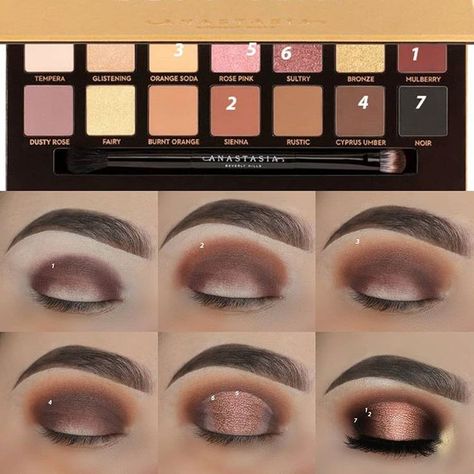 Anastasia Soft Glam, Soft Glam Palette, Anastasia Makeup, Halo Eyeshadow, Halo Eye Makeup, Tutorial Eyeshadow, Bold Eye Makeup, Make Up Tutorials, Glam Makeup Tutorial