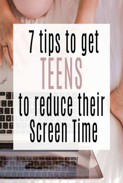 How to get teens to reduce their screen time and focus and have fun in other ways #teens #teenagers #positiveparenting #screentime Healthy Screen Time, How To Reduce Screen Time Tips, How To Reduce Screen Time, Teenage Parenting, Digital Wellness, Screen Time Rules, Limiting Screen Time, Parenting Teenagers, Activities For Teens