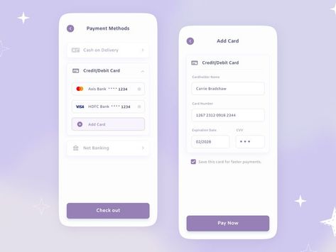 Online Payment Design, Payment Screen Ui, Payment Method Ui Design, Payment Page Ui Design, Mobile Payment Ui, Payment Ui Design, Checkout Ui, Kritika Sharma, Trendy Videos