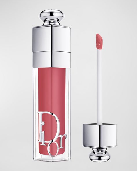 Dior Dior Addict Lip Maximizer Gloss What It Is  The iconic Dior Addict Lip Maximizer plumping lip gloss gets a refresh with a new 90% natural-origin formula, a reimagined case, and updated shades.  What It Does  Composed of 90% natural-origin ingredients and infused with cherry oil and hyaluronic acid, this Dior plumping lip gloss smooths and makes lips look bigger, leaving them hydrated for up to 24h. Now available in a new range of shiny shades with clear, intense, shimmerin... Dior Addict Lip Maximizer, Christian Dior Addict, Beauty Dior, Dior Lip, Dior Addict Lip Glow, Dior Addict Lip, Lip Primer, Gloss Labial, Lip Shine