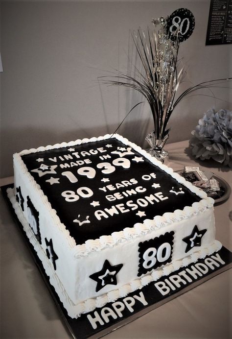 Man's 80th Birthday Party Ideas, Happy 50th Birthday Cake For Men, Cake Designs For 80th Birthday Man, Birthday Cake Ideas For 70 Year Old Man, Cakes For 80th Birthday Man, 80 Year Old Birthday Cake For Men, 80 Th Birthday Cake For Men, 80th Birthday Cake For Men Dads, 85th Birthday Cake Men