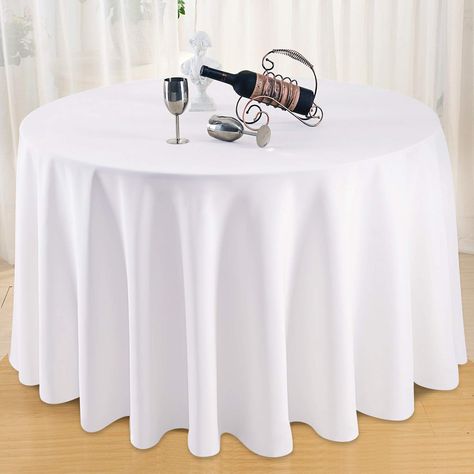 Table Covers Wedding, Cheap Tablecloths, White Round Tables, Coffee Table Cloth, Coffee Table Cover, Hotel Party, Wedding Table Linens, Wedding Tablecloths, Mantel Redondo