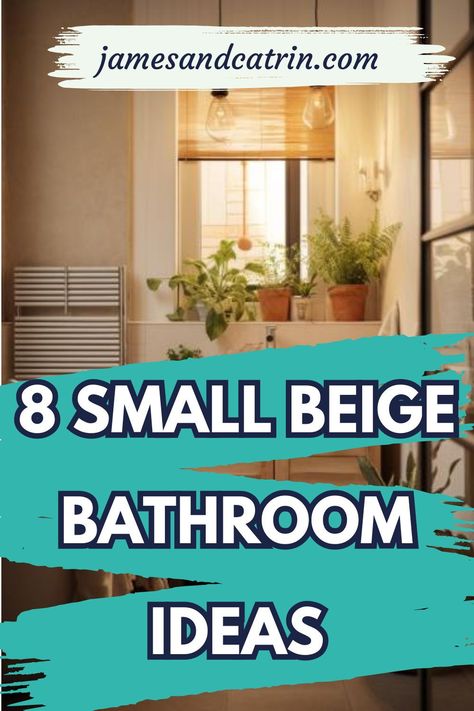 Explore small beige bathroom ideas that maximize style and function in limited spaces 🛁✨. Discover space-saving vanities, warm beige tones, and clever storage hacks. Perfect for giving your petite bathroom a cozy yet chic makeover. #smallbeigebeathroomideas #smallbathroom White And Beige Bathroom Ideas, Beige Tile Bathroom Color Schemes, Small Beige Bathroom, Small Beige Bathroom Ideas, Beige And Brown Bathroom, White And Beige Bathroom, Timeless Home Design, Beige Tile Bathroom, Nautical Farmhouse