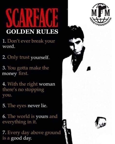 The G.o.a.t, Tony Montana Quotes, The World Is Yours Wallpaper, Mob Quotes, Scarface Tattoo, Montana Quotes, Scarface Wallpaper, Scarface Quotes, Mafia Quote