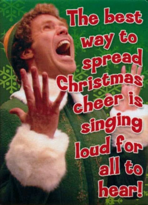 ITS ALMOST CHRISTMAS!!! Will Ferell, Elf Film, Christmas Movie Quotes, What I Like About You, Bloc Party, Elf Movie, Will Ferrell, Buddy The Elf, Merry Little Christmas