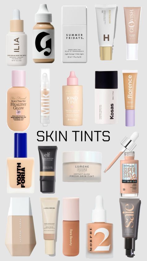 Skin Tints /Tinted moisturiser #skintint #skintints #tintedmoisturizer #skincare #makeup Face Makeup Tutorial Video, Simple Makeup Tips, Cute Eye Makeup, Makeup Help, Skin Tint, Face Makeup Tutorial, Makeup Tutorial Video, Makeup Needs, Makeup Obsession