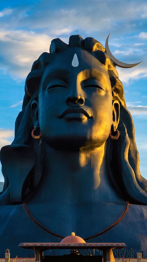 Adiyogi Shiva Statue Wallpaper, Shiva Adiyogi, Shiva Images Hd, Goddess Kali Images, Ram Sita Photo, Shiva Images, Isha Yoga, Lord Shiv, Free Laptop