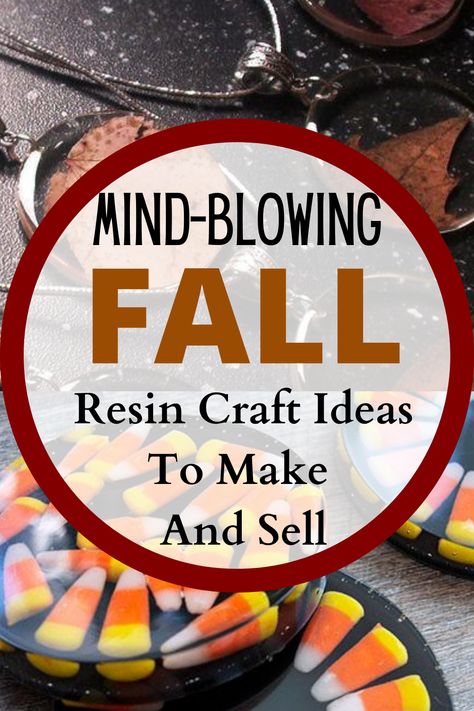 Crafts With Resin Ideas, Resin Fall Ideas, Halloween Resin Jewelry Ideas, Things You Can Make With Resin, Pumpkin Resin Art, Autumn Resin Crafts, Resin Crafts For Weddings, Epoxy Coasters Diy Resin Art | Best Gift Ideas, Diy Epoxy Crafts