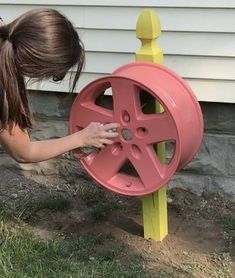 Behr Exterior Paint, Similar Ideas, Water Hose Holder, Stepping Stone Walkways, Garden Hose Storage, Garden Hose Holder, Hose Hanger, House Planter, Garden Hose Reel