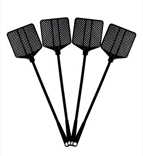 OFXDD RUBBER Swatter Black Heavy Diy Fly Swatter Ideas, Black Skimmer Birds, Black Soldier Fly Farming, Leather Fly Swatter, Black Soilder Fly Farming, Fly Swatter, Pest Control, Lawn Garden, All Black