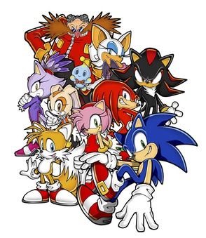 List of Sonic the Hedgehog characters | Nintendo | Fandom Yuji Uekawa, Sonic Artwork, Sonic Advance, Sonic The Hedgehog Characters, Sonic Friends, Big The Cat, Sonic Adventure 2, Team Sonic, Nintendo Console