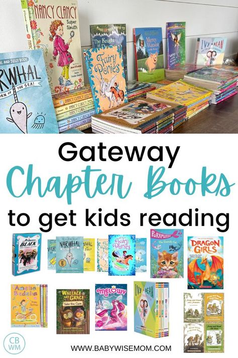 These easy to read chapter books are perfect for beginning readers. They will get your kiddo hooked and wanting to read more and more! Some kids resist leaving picture books and reading chapter books, but this list will help you find something your child will have an interest in and be willing to give chapter books a try. Best Books For 2nd Graders, First Grade Chapter Books, Beginner Reading Books, Chapter Books For 1st Grade, Chapter Books For 2nd Grade, 1st Grade Chapter Books, 3rd Grade Chapter Books, Books For Kindergarteners, First Grade Books