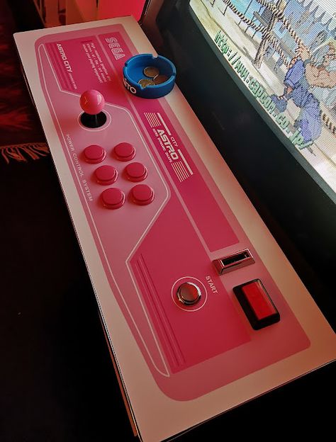 DIY Candy Cab Arcade | Things I built: Arcade Ideas, Japanese Arcade, Astro City, Man Cave Arcade, Arcade Bartop, Diy Arcade, Machine Project, Retro Arcade Machine, Workspace Ideas