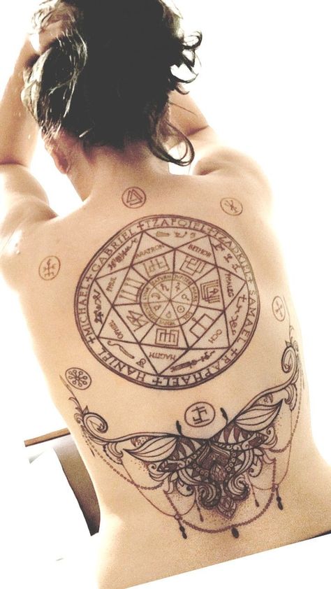 Beautiful Spine Tattoos, Dark Mark Tattoos, Cute Halloween Tattoos, Word Tattoo Ideas, Flower Of Life Tattoo, Viking Tattoo Sleeve, Spine Tattoo Ideas, Best Tattoo Ever, Dinosaur Tattoos