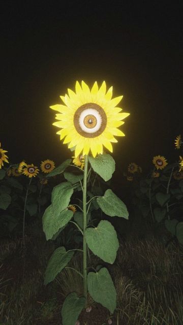 LIGHTS ARE OFF on Instagram: "A new sunflower species has been found! 🌻 • #reels #halloween #ohio #scary #creepy #horrorfan #horrorart #nightmare #october #cgi #animation" Lights Are Off Tiktok Scary, Creepy Sunflower, Nail Pfp, Creepy Background, Strange Trails, Halloween Sunflower, Strange Plants, Sunflower Aesthetic, Corpse Flower