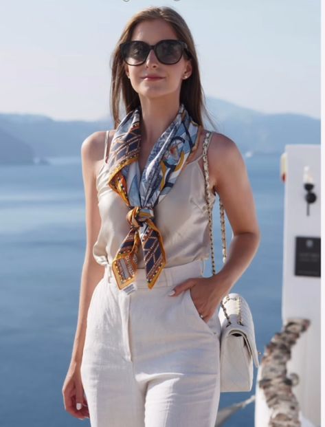 Summer Outfits With Scarves, Long Silk Scarf Outfit, Yatch Party Outfit Summer Classy, Winter Outfits With Skirts, Fall Skirt Outfits With Boots, Autumn Date Night, Skirt Outfits With Boots, Outfits With Skirts, Fall Skirt Outfits