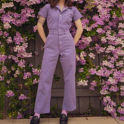 Short Sleeve Jumpsuit Big Bud Press Packaging, Big Bud Press, Short Sleeve Jumpsuit, Short Sleeve Jumpsuits, Jumpsuit With Sleeves, Lavender, Jumpsuit, Outfit Inspo, Plus Fashion