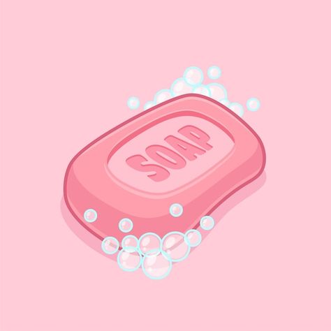 Bar Of Soap Drawing, Soap Drawing, Transgender Tattoo Ideas, Soap Illustration, Soap Tattoo, Soap Vector, Potty Training Sticker Chart, Soap Images, Cute Soap