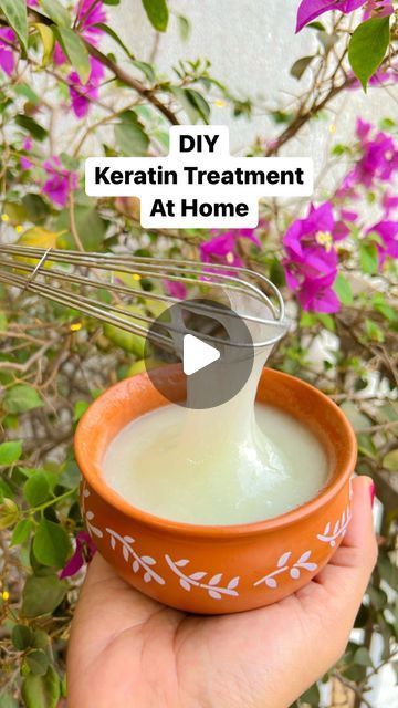 Keratin Mask Hair, Keratin At Home Natural, Hair Growth And Silky Tips, Frizzie Hair Remedies, Natural Health Remedies Diy Home, Keratin Hair At Home, Frizz Free Hair Diy, Hair Mask At Home For Hair Growth, Home Hair Care Remedies