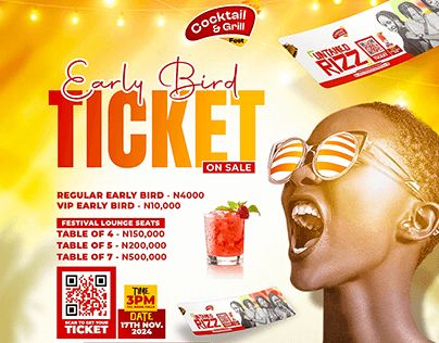 Check out new work on my @Behance profile: "Early Bird TIcket Design for Cocktail and Grillfest" http://be.net/gallery/210416677/Early-Bird-TIcket-Design-for-Cocktail-and-Grillfest Ticket Design, Illustration Advertising, Early Bird, Media Design, Working On Myself, Social Media Design, Graphic Design Illustration, Design Illustration, New Work