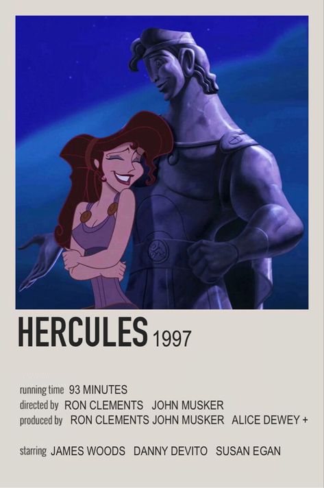 Disney's Hercules, Hercules Movie, Disney Movies List, Disney Cartoon Movies, Animated Movie Posters, Disney Movie Posters, Diy Girls, Disney Movies To Watch, Iconic Movie Posters