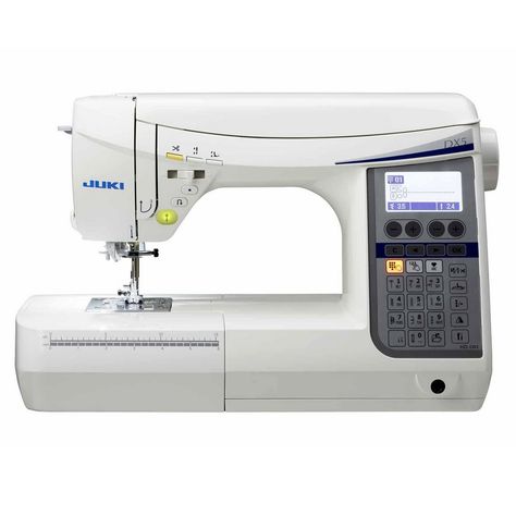 Juki HZL-DX Series Sewing Machine HZL-DX5 Juki Sewing Machine, Sewing Machine Tables, Computerized Sewing Machine, Computerized Quilting, Household Sewing Machine, Household Sewing, Needle Threaders, Sewing Space, Needle Threader