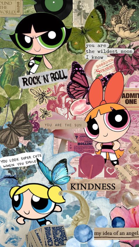 Powerpuff Kızları, Blossom Bubbles And Buttercup, Dragon Moon, Super Nana, Pink Wallpaper Hello Kitty, Penanda Buku, Powerpuff Girls Wallpaper, Whatsapp Wallpaper Cute, Girls Wallpaper