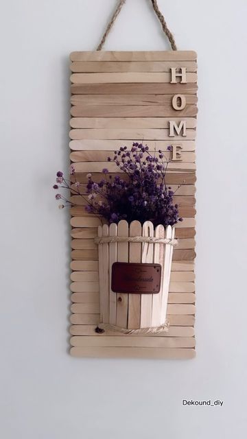 Small Wood Projects Diy, Diy Projects Wood, Diy Popsicle Stick Crafts, Pins Ideas, Large Workshop, Easy Diy Room Decor, Popsicle Crafts, Popsicle Stick Crafts, Diy Paper Crafts Decoration