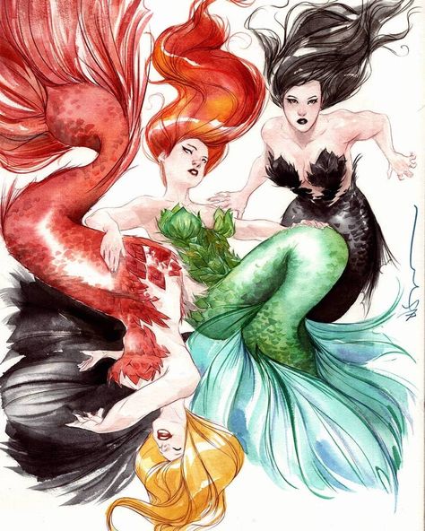 Catwoman Poison Ivy, Peach Momoko, Poison Ivy And Harley Quinn, Jean And Marco, Dustin Nguyen, Ivy And Harley, Gotham Sirens, No Ordinary Girl, Mermaid Beautiful