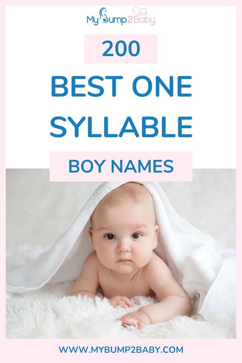 200 Best One Syllable Boy Names. 1 Syllable Boy Names, One Syllable Boy Names, One Syllable Names, Boy Names List, Religious Names, N Names, Names For Boys List, Names Cute, Names List