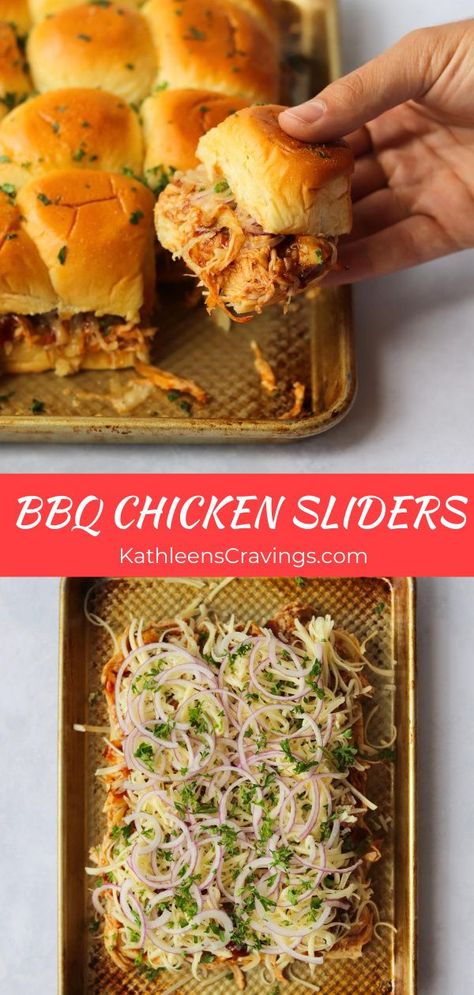 Ground Chicken Sliders Recipes Kings Hawaiian, Appetizer Recipes Game Night, Easy Game Day Sliders, Ranch Chicken Sliders Recipes, Pulled Chicken Rotisserie, Sliders Recipes Hawaiian Rolls Rotisserie Chicken, Easy Dinner For Game Night, Pulled Chicken Sliders Recipes, Pull Apart Chicken Sliders