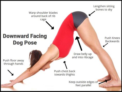 If running is your sport of choice, incorporating specific asanas into your yoga practice which elongate the muscles & ligaments that become shortened while running, will help to prevent typical running injuries Yoga Cues, Downward Dog Yoga Pose, Yoga Zone, Wheel Yoga, Downward Dog Yoga, Hata Yoga, Downward Dog Pose, Yoga Daily, Yoga Spiritual