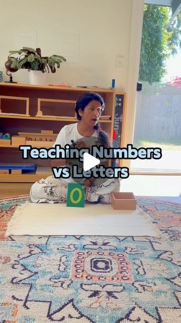 Anna Marie Montessori on Instagram: "Learning the difference between numbers and letter. Say “YouTube” below and I will message you a link for our channel" Number Names Activity Kindergarten, Number Names Activity, Montessori Lesson Plans, Instagram Learning, Number Names, Practical Life Activities, Montessori Lessons, Teaching Numbers, Anna Marie