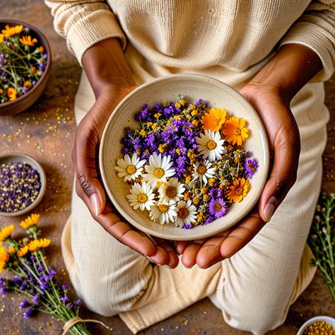 Pamper yourself with this DIY chamomile and lavender Herbal Face Mask Recipe for Nourishing Skin! 🌿✨ Perfect for a relaxing at-home spa day. #DIY #Skincare #NaturalBeautyIngredients. Combine dried chamomile, calendula, and lavender with honey and yogurt for a luxurious mask. Apply, relax, and rinse off for glowing skin! Honey And Yogurt, 2024 Skincare, Dried Chamomile, Face Mask Recipe, Spa Day At Home, Diy Skincare, For Glowing Skin, Natural Beauty Tips, Pamper Yourself