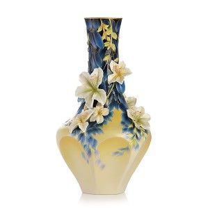 Hong Kong Orchid, Franz Porcelain, Franz Collection, Orchid Vase, Orchid Tree, Tree Vase, Porcelain Decor, Vases For Sale, Sculptural Object