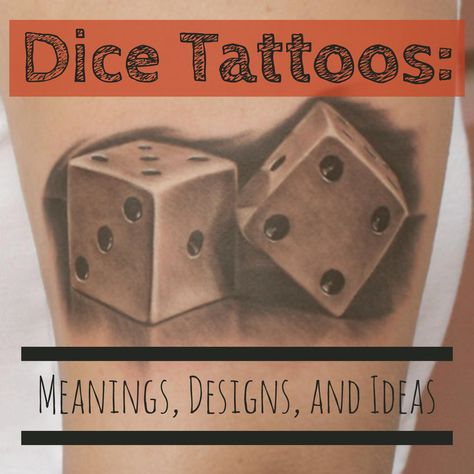 Dice Tattoos: Meanings, Designs, and Ideas Dice Tattoo Meaning, Dice Tattoo, Gambling Machines, Cactus Tattoo, Gambling Cake, Gift Boxes, Gambling Tattoo, Gambling Quotes, Gambling Humor