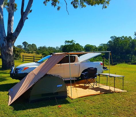 "Well over a years worth of use with the swag and its still going strong, I had the whole camp set up and sat down for a beer while others where still putting up their tents."  #bigdaddyswag #swag #adventurekings #camping #outdoors #lifestyle #australia #4wdsupacentre Swag Tent Camping, Swag Setup Camping, Camping Awning Ideas, 4x4 Camping Setup Australia, 4wd Camping Setup Australia, Swag Camping Set Ups, 4wd Camping Setup, Swag Camping, Camping Equipment List