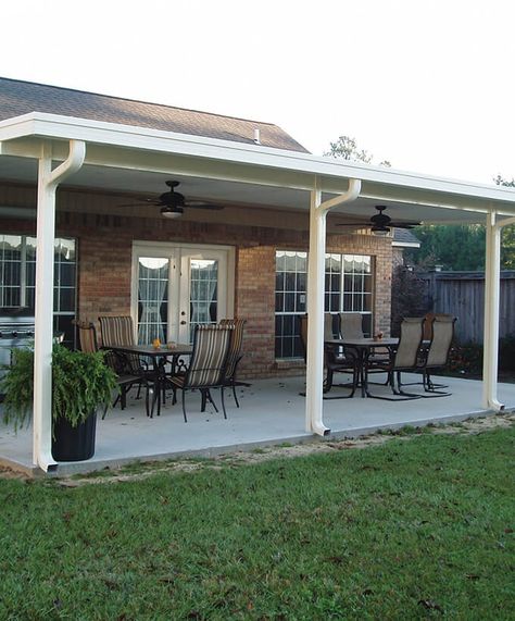 Aluminum Patio Roofs - Hard Awning - Burlington & Hamilton Patio Roof Extension Ideas, Enclosed Patio Ideas, Patio Awnings, Covered Patio Design, Patio Layout, Concrete Patios, Patio Enclosures, Enclosed Patio, Patio Covers