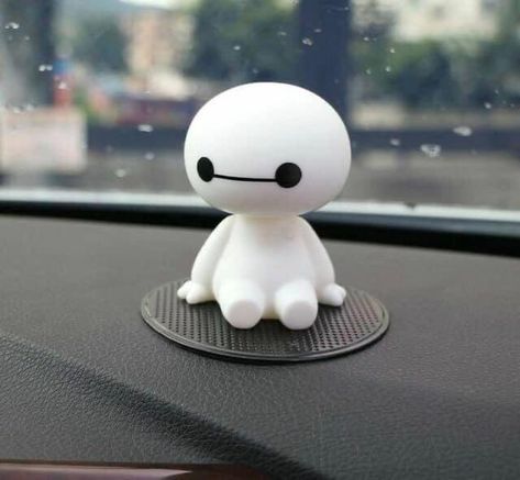 Figure Sitting, Pop Dolls, Mini Cute, Baymax, Clay Art Projects, Cute Clay, Car Ornaments, Cute Disney Wallpaper, Big Hero 6