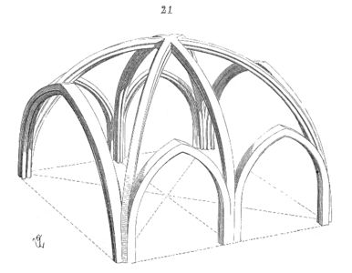 Gothic Architecture Drawing, Toledo Cathedral, Pointed Arch, Ribbed Vault, Durham Cathedral, English Architecture, Romanesque Architecture, Arch Architecture, Gothic Cathedrals