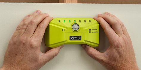 Stud Finders, Ac Wiring, Ryobi Tools, Stud Finder, Laser Levels, Wood Studs, Low Tech, Stud Walls, Wooden Beams