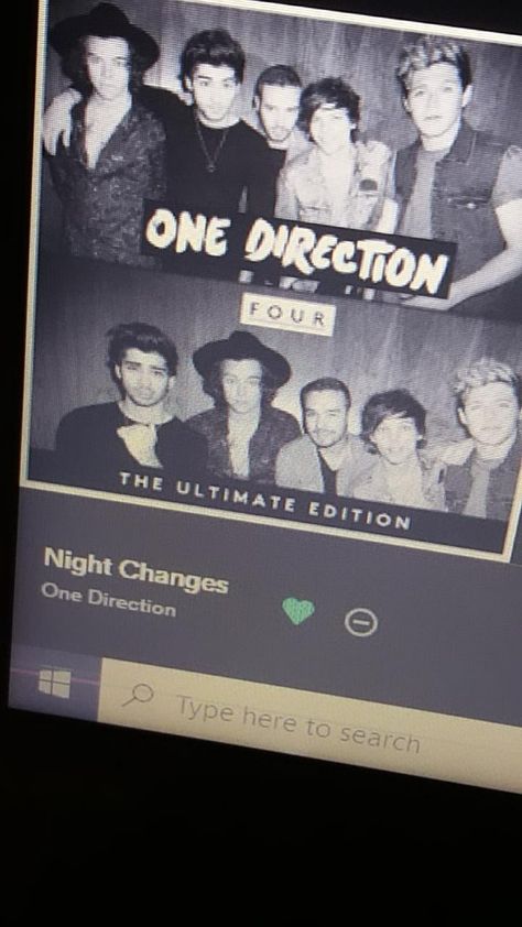 Night Changes Spotify, Night Changes One Direction, One Direction Night Changes, Picture Song, Night Changes, Music Poster Design, Dream Aesthetic, Music Poster, One Direction