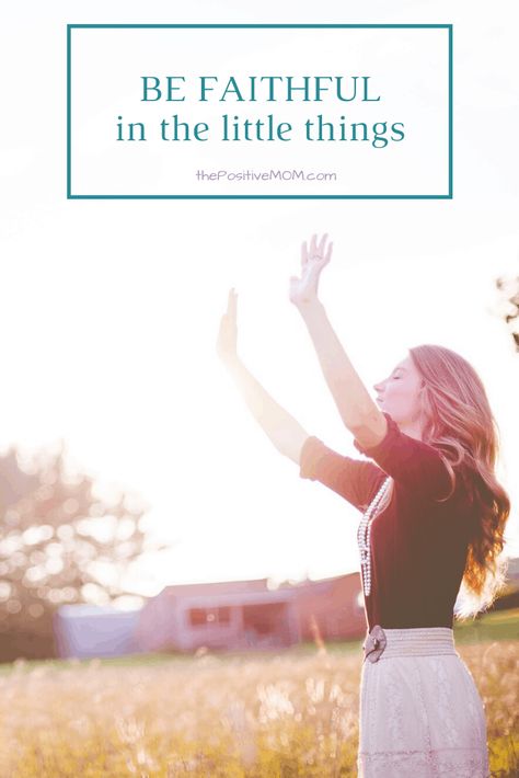 Be faithful in the little things - The power of being faithful in the little things Ecclesiastes 12, Be Faithful, Say Please, Have Faith, The Little Things, Encouragement Quotes, Female Entrepreneur, A Good Man, Little Things