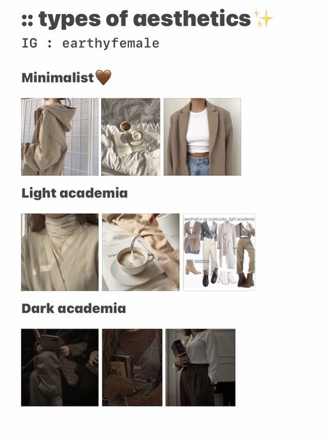 Eight Core Style Aesthetic Types, Types Of Styles Aesthetic List, Different Cores Types List, Types Of Fashion Aesthetics List, Types Pf Aesthetics, Fashion Cores List, Aesthetic Types List Outfits, Types Of Styles Fashion Aesthetic Names, Different Fashion Aesthetics Types List