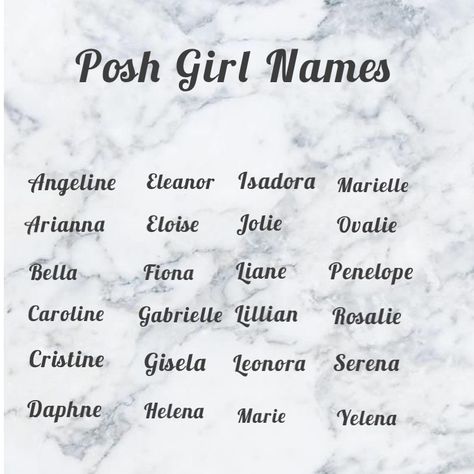 Asian American Names Female, Posh Last Names, Rich Names For Characters, Powerful Names And Meanings, Expensive Names For Women, Instagram Girls Name, Elegant Names With Meaning, Elegant Last Names For Characters