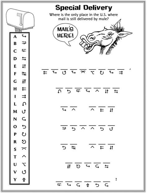 Welcome to Dover Publications: U.S.A. Secret Code Puzzles for Kids Cryptograms For Kids Free Printable, Book Scavenger, Code Puzzles, Fun Printables For Kids, Word Puzzles For Kids, Printable Crossword Puzzles, Thanksgiving Worksheets, Code Secret, Free Printable Math Worksheets