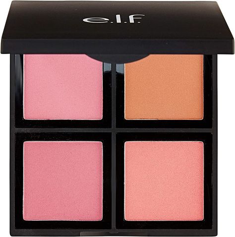 Enjoy 4 gorgeous shades that allow you to mix and match
Create different looks
Create a beautifully pigmented look that lasts all day Elf Rouge, Elf Blush Palette, Elf Palette, Elf Blush, Elf Products, E.l.f. Cosmetics, How To Apply Blush, Mode Zara, Elf Cosmetics