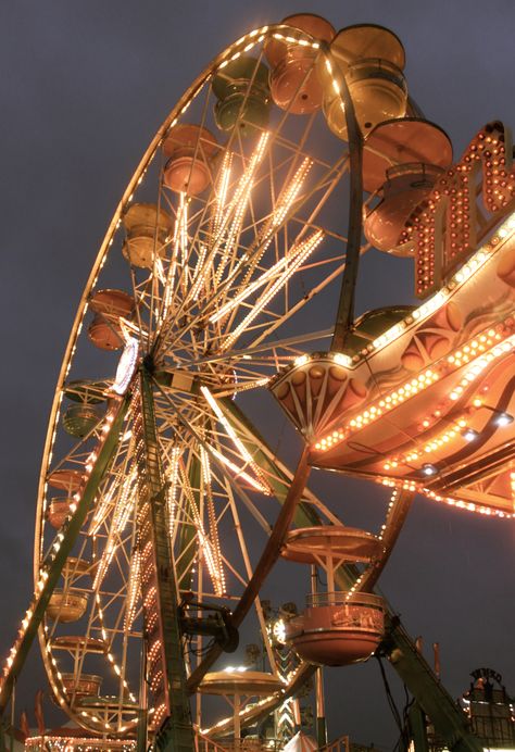 Carnival At Night, Ferris Wheel Aesthetic, Aesthetic Objects, Emily Henry, Amusement Park Rides, Parc D'attraction, Amusement Parks, Vintage Circus, Beach Reading