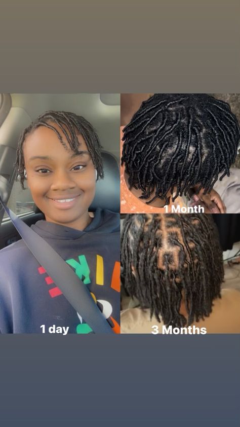 3 Month Locs, 3 Month Loc Journey, 3 Month Old, Loc Journey, Hairstyle Ideas, Locs, 3 Months, Hair Styles, Hair