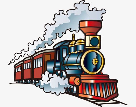 Cartoon Train, Train Tattoo, Train Cartoon, Train Clipart, Araling Panlipunan, Caim E Abel, Train Drawing, Train Illustration, Old Steam Train